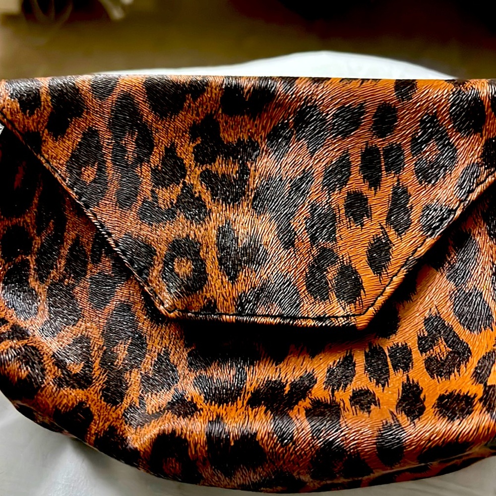 Small Animal Print Clutch